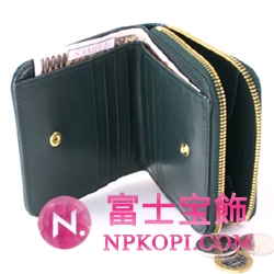ミュウミュウ MIU MIU 二つ折り財布 財布 サイフ グリーン 5M0522-ST.COCCO-LUX-PETROLIO